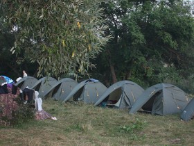 Спальная зона нашего лагеря